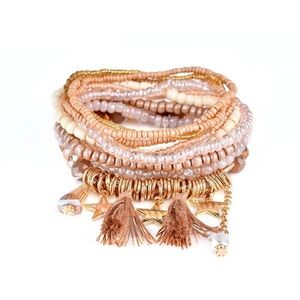 16 Bohemian Multilayer Beads Bracelets